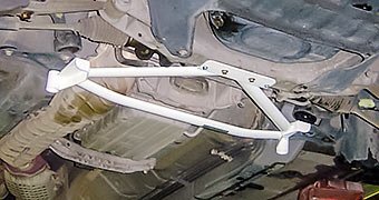 OKUYAMA オクヤマ ロワアームバー フロント タイプII スチール製 マークII/クレスタ/チェイサー JZX90 JZX100 ツアラーV専用拍卖