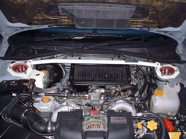 OKUYAMA オクヤマ ストラットタワーバー フロント タイプI MCS スチール製 レガシィB4 BE5 ターボ拍卖