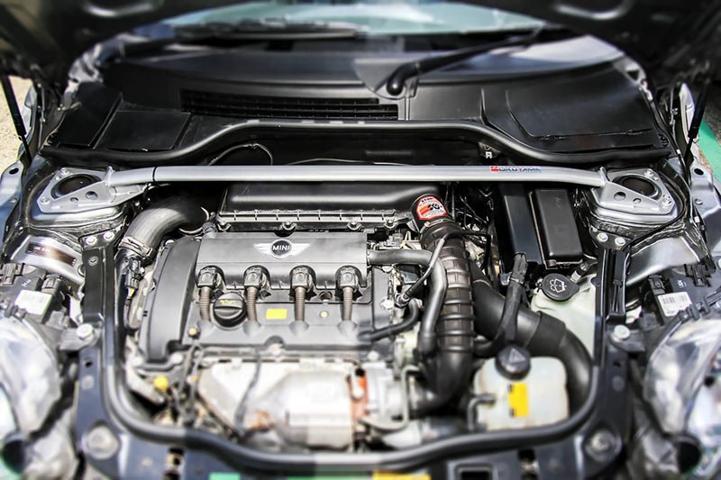 OKUYAMA オクヤマ ストラットタワーバー フロント タイプI MCS アルミ製 ミニ R56 クーパーS MF16S拍卖