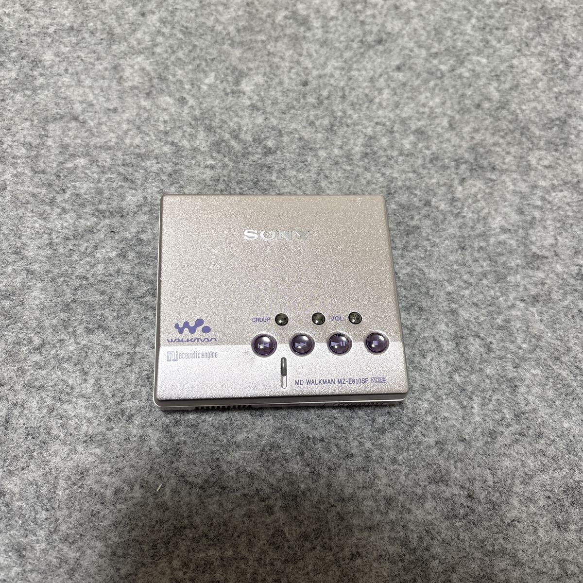 SONY WALKMAN MDウォークマン MZ-810SP拍卖
