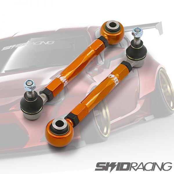車検OK 86 BRZ 調整式 ピロ トーコントロール アーム ZN6 ZC6 GVB GRB リア SKID RACING スキッドレーシング# :14 D1拍卖