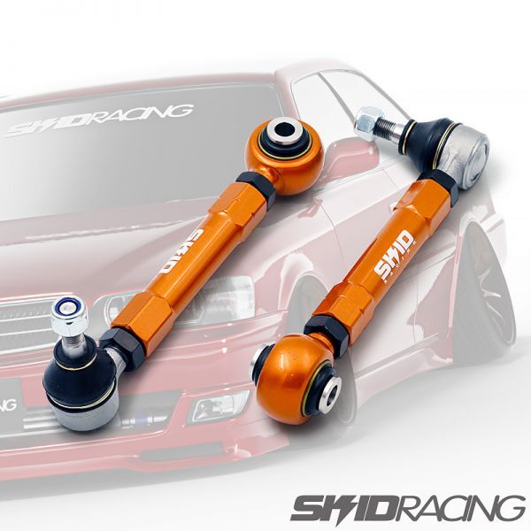 車検OK JZX100 JZX90 トーコントロールアーム 調整式 ピロ リア チェイサー マークⅡ クレスタ skid racing スキッドレーシング # :18 A1拍卖