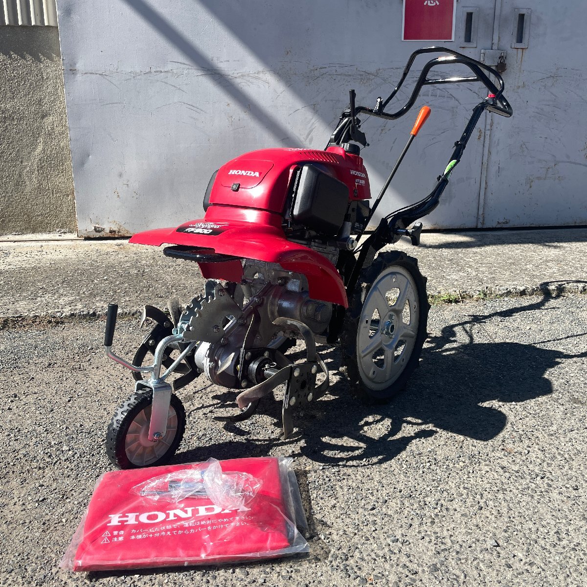 13142-配送可 山口県防府市 HONDA ホンダ FF300 サラダ 管理機 家庭菜園 耕運機 未使用級 動作確認済 美品 農機具 現状渡し拍卖