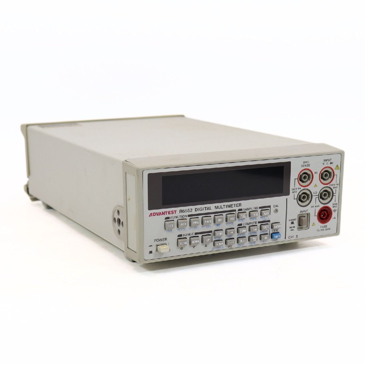 13059-O-80-S ADVANTEST アドバンテスト R6552 DIGITAL MULTIMETER デジタルマルチメーター ジャンク拍卖