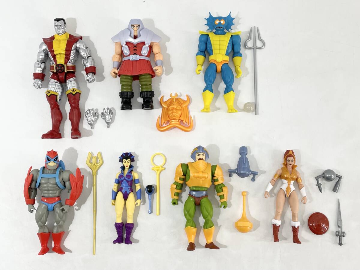 ★【同梱不可】ジャンク品 マスターズ・オブ・ユニバース オリジンズ 他 5.5インチスケール フィギュア ラムマン ティーラ 7点まとめ拍卖