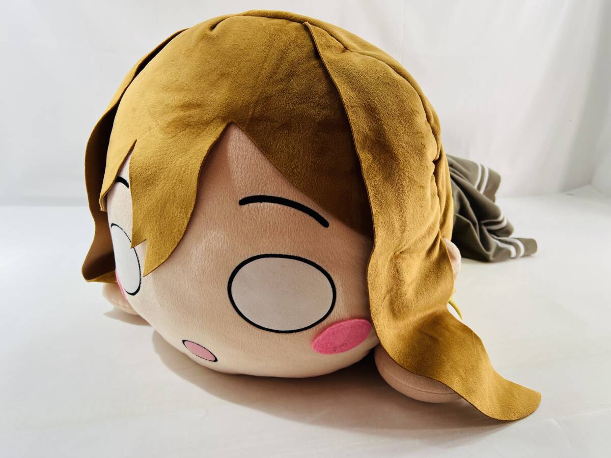 ★【同梱不可】ジャンク品 ラブライブ!サンシャイン!! テラジャンボ寝そべりぬいぐるみ 国木田花丸拍卖