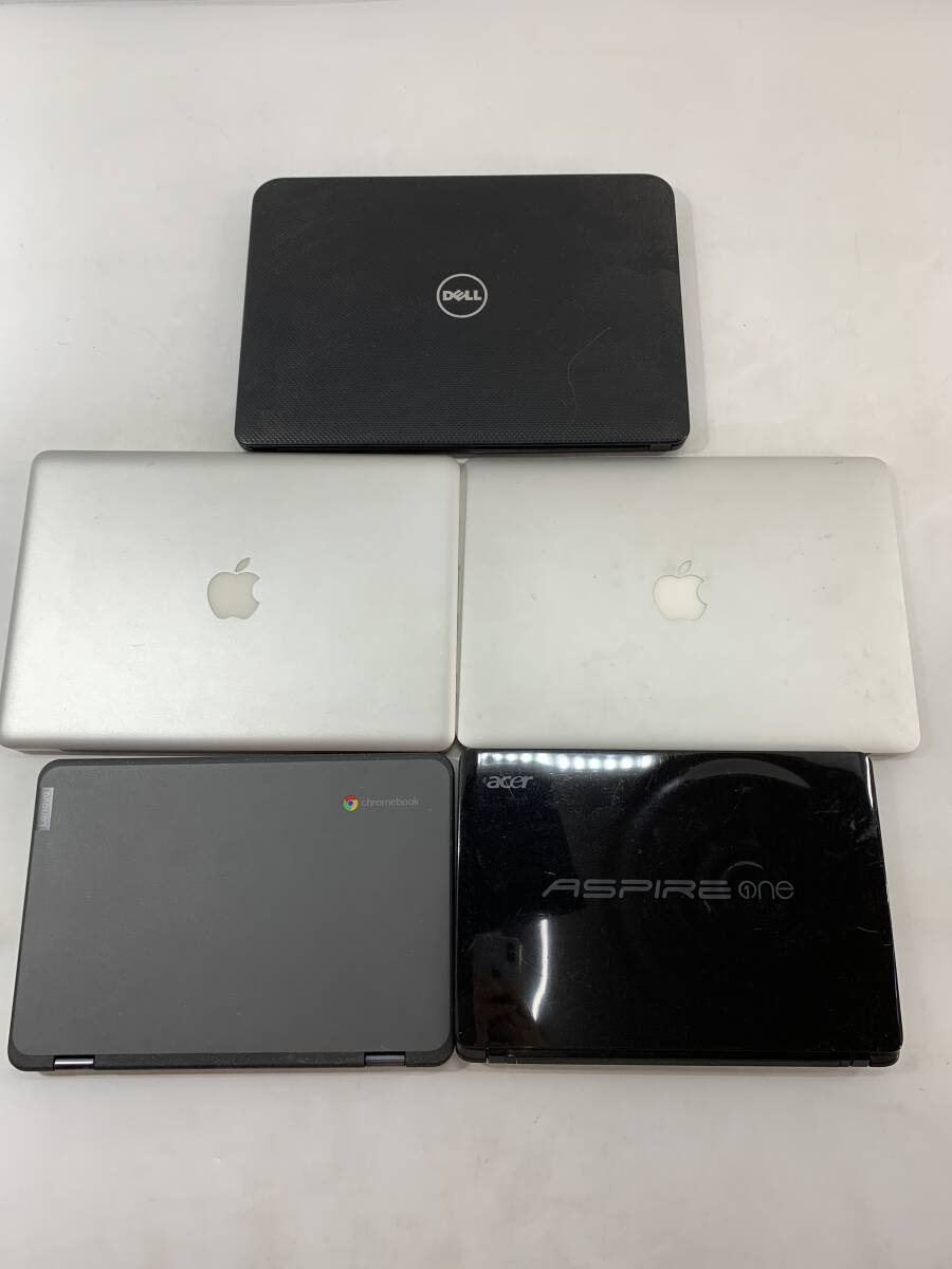 ★【同梱不可】ジャンク品 MacBook Chromebook DELL acer ノートPC まとめ ストレージ無し拍卖