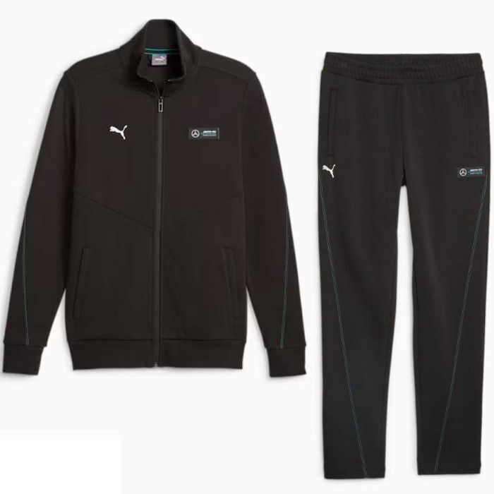 プーマ US:M メルセデス F1 スタンドカラージャケット パンツ ブラック モータースポーツ スウェット 上下 ベンツ コラボ L相当拍卖