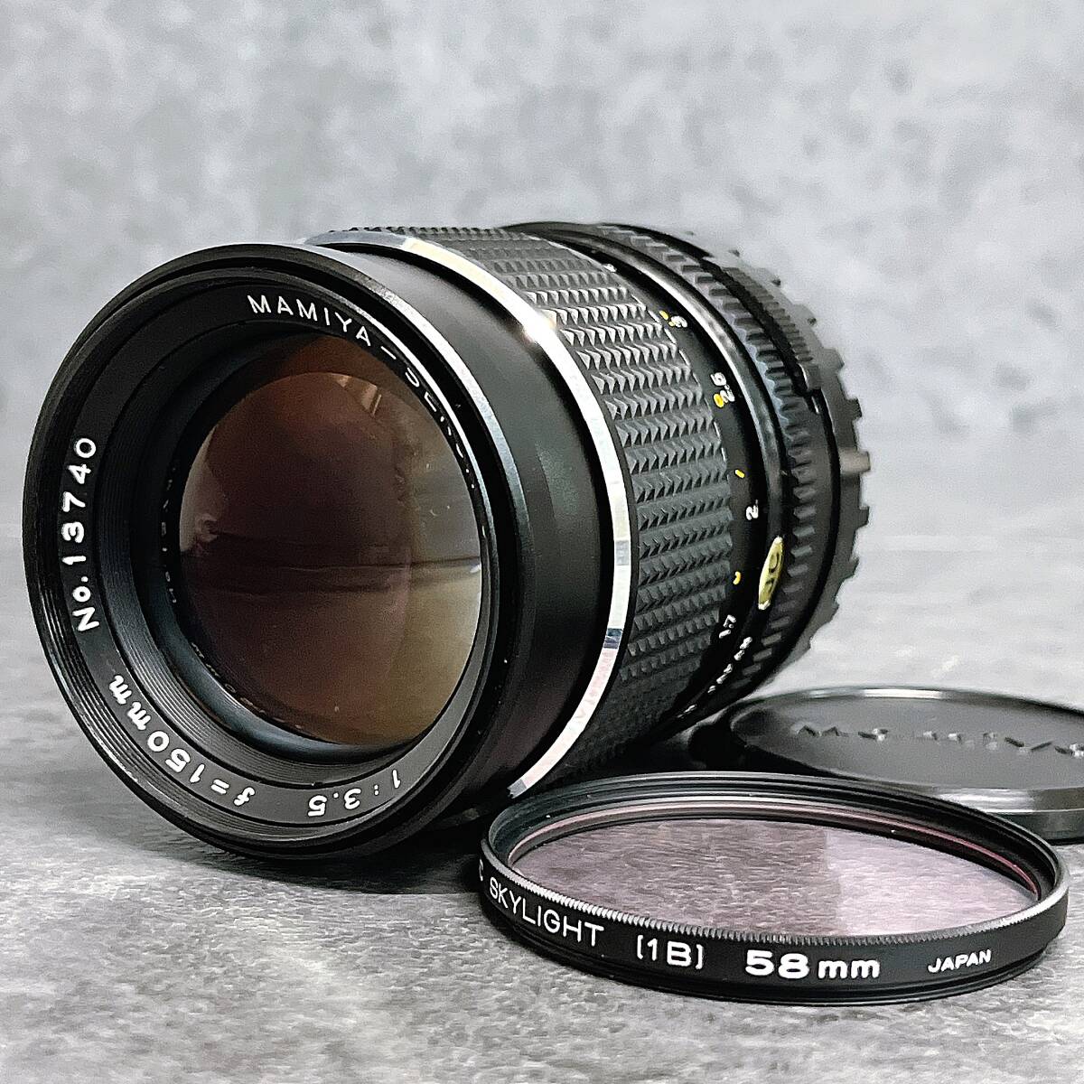 Mamiya マミヤ カメラレンズ フィルター付き(MAMIYA-SEKOR C 150㎜ 1:3.5)拍卖