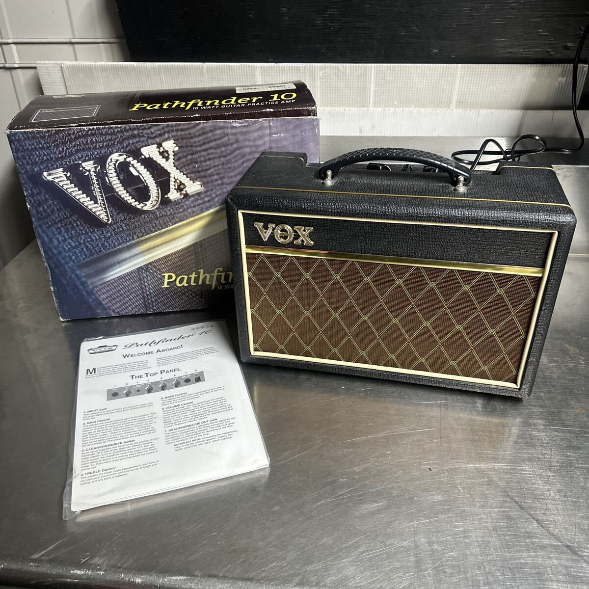 ◆【VOX】/ヴォックス Pathfinder10/V9106 ギターアンプ コンボアンプ 10W 小型 ボックス PF10拍卖