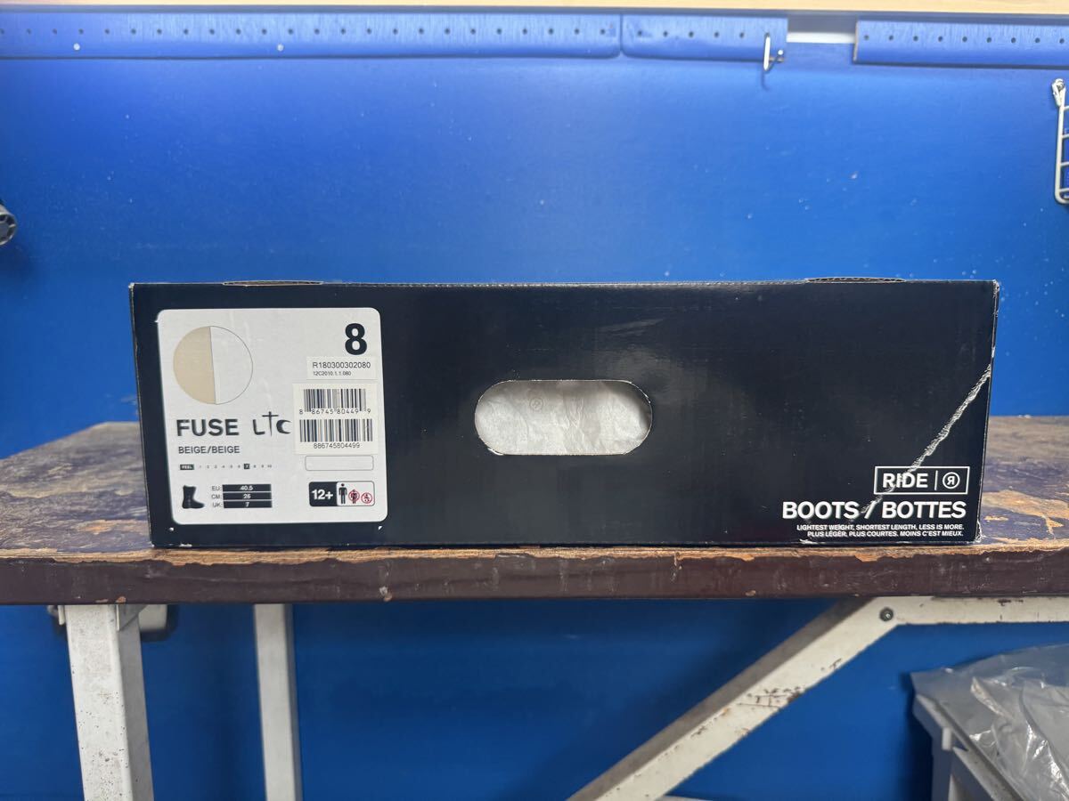 RIDE FUSE LTC 新品 未使用 26.0cm 最落なし拍卖