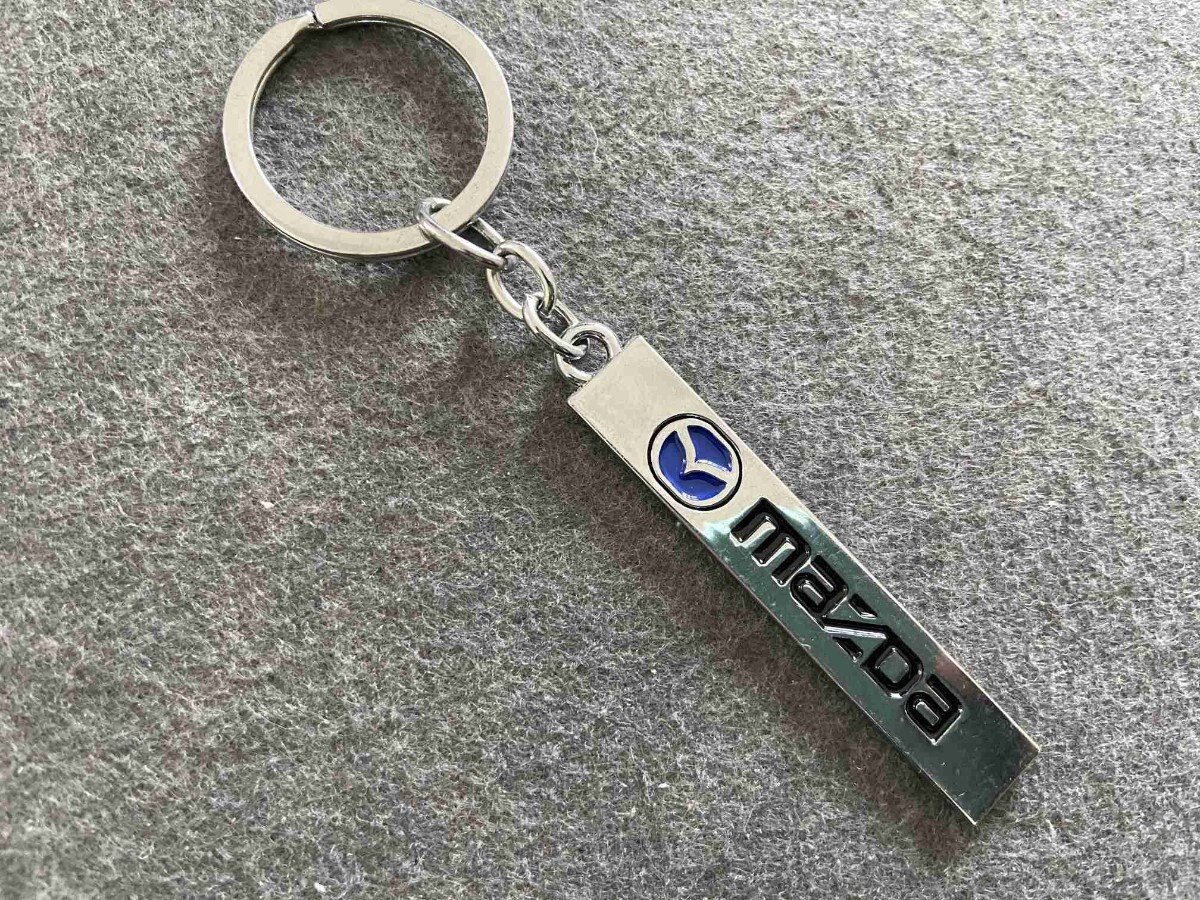 マツダ MAZDA 222番 キーホルダー オシャレ キーリング メンズ レディース兼用 高級感 車鍵アクセサリー拍卖
