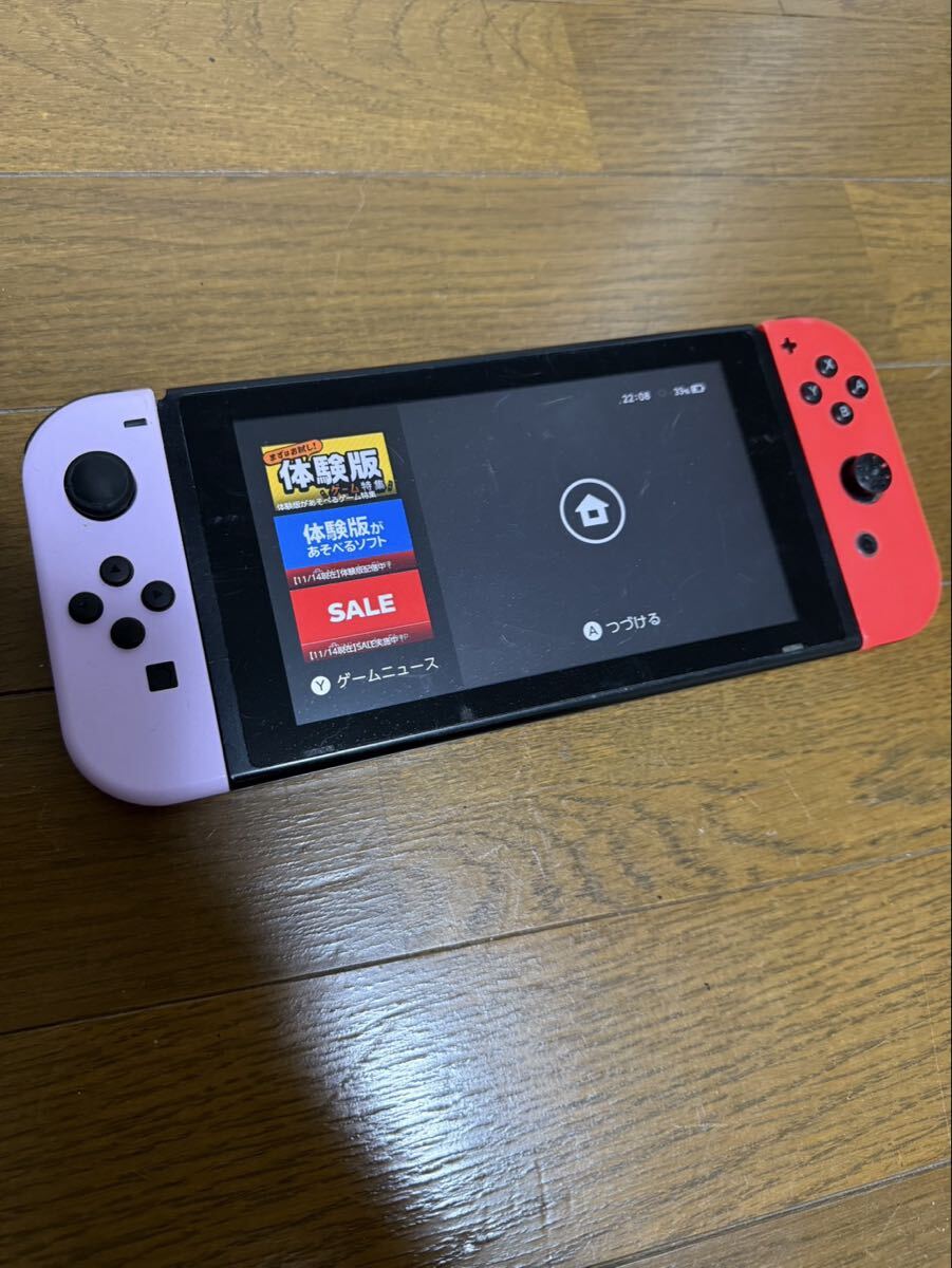 3.Nintendo 任天堂 Switch HAC-001 初期化未完了 通電確認◯拍卖