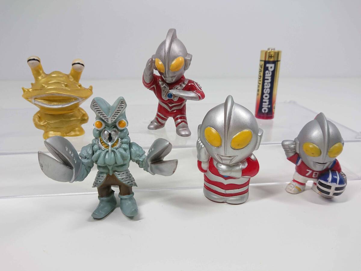 ウルトラマン レア フィギュア/指人形 カネゴン/バルタン星人/ウルトラマン スポーツ拍卖
