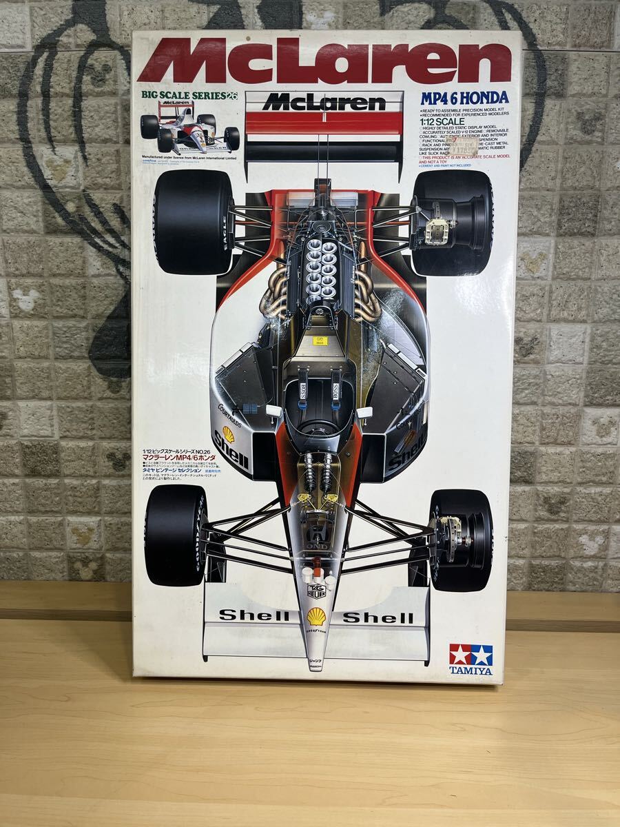 タミヤ 1/12 ビッグスケールシリーズ マクラーレンMP4/6 ホンダ拍卖