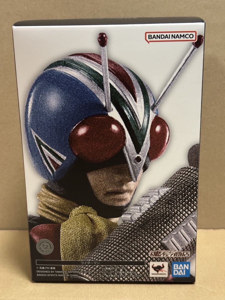 S.H.Figuarts (真骨彫製法) 仮面ライダーV3 ライダーマン 約145mm ABS&PVC製 塗装済み可動フィギュア S.H.フィギュアーツ 未開封拍卖