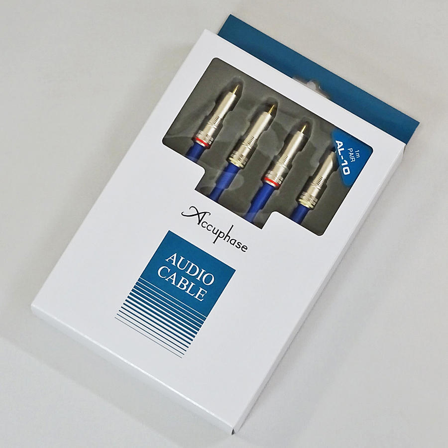 Accuphase【AL-10】アキュフェーズ オーディオ・ケーブル OFCケーブル RCA 1.0m ペア 中古品拍卖