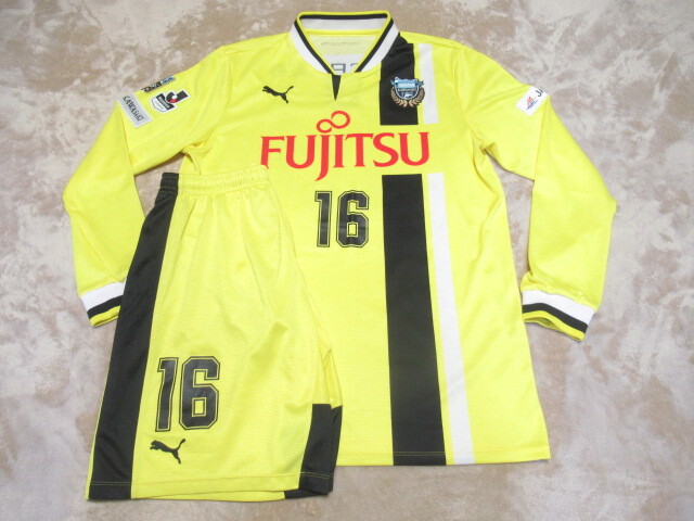 【非売品】選手実使用品 川崎フロンターレ 2016年シーズン ゴールキーパー用 長袖 上下セット 下部組織選手仕様 日本製 検支給品 拍卖