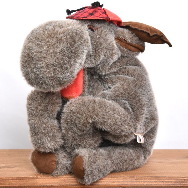 希少! 状態◎ 80s USA製 L.L.Bean Douglas Cuddle Toys製 ムース マペット ぬいぐるみ ビンテージ アニマル 動物 ヘラジカ拍卖