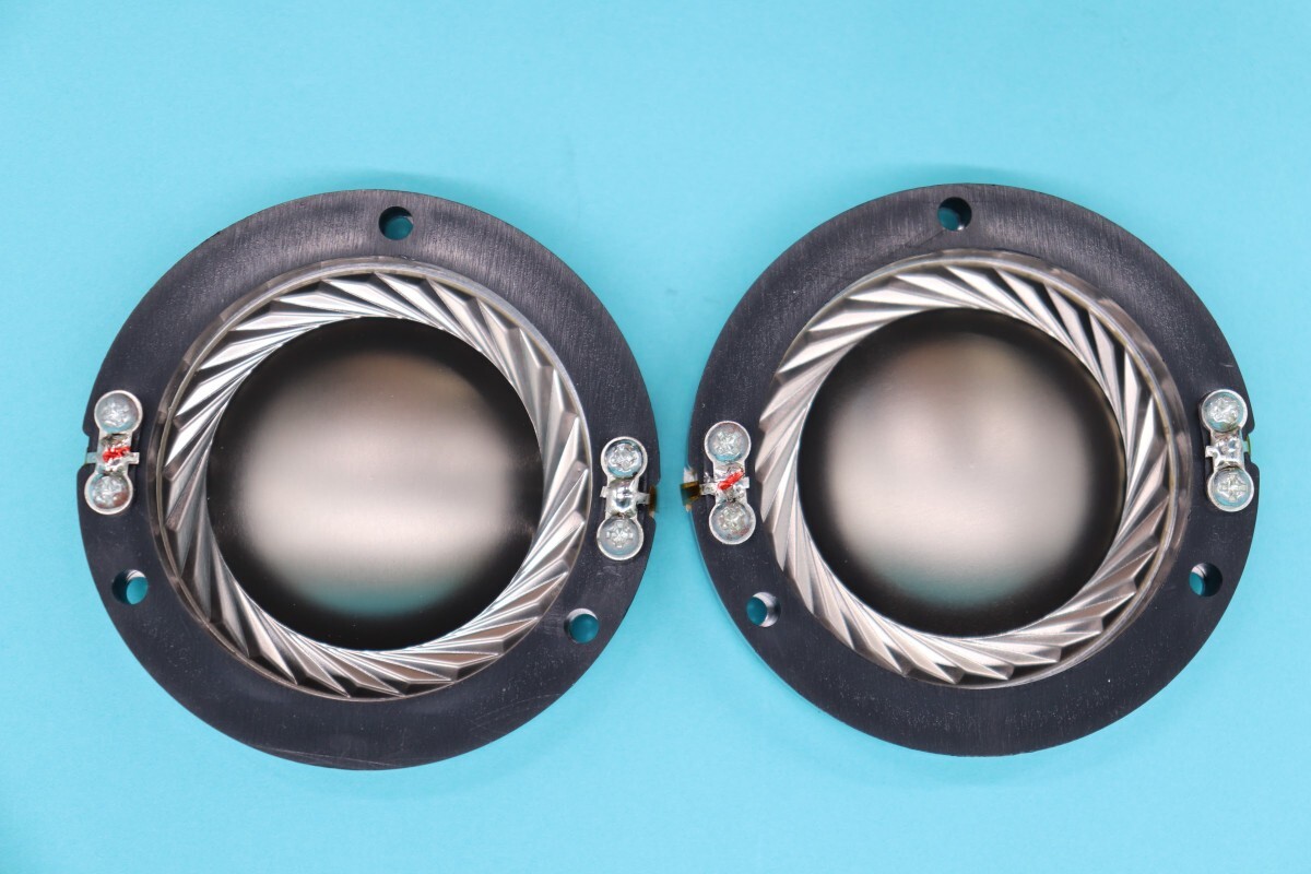 7日保証 8Ω AD1送料無料 ペア 2点 チタン 新品 ALTEC アルテック 互換品 ダイアフラム 604 605 802 806 800番台 900番台 ダイヤフラム拍卖
