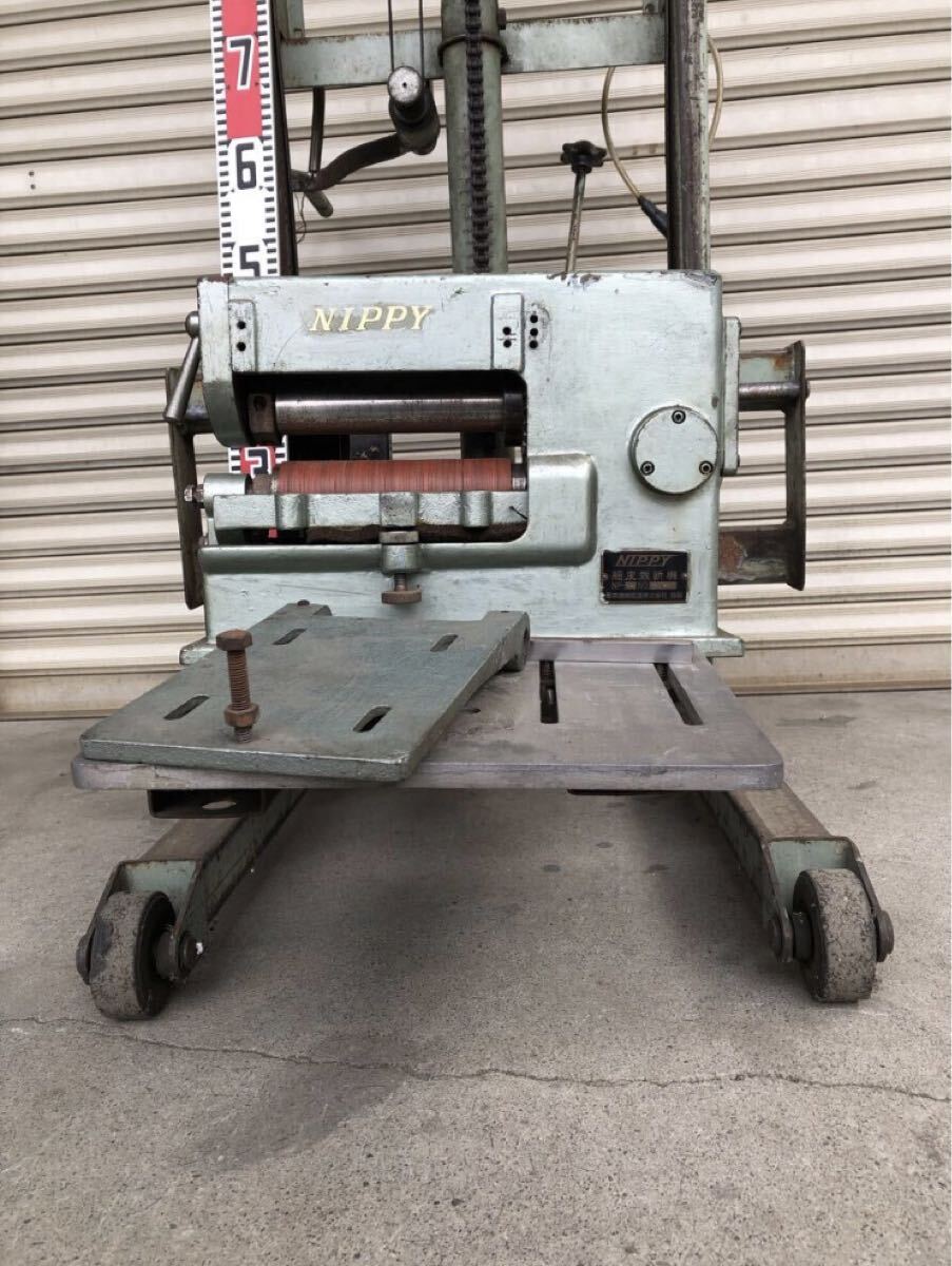 ニッピ NP-15 細皮裁断機 部品取り レザークラフト ハンドメイド拍卖