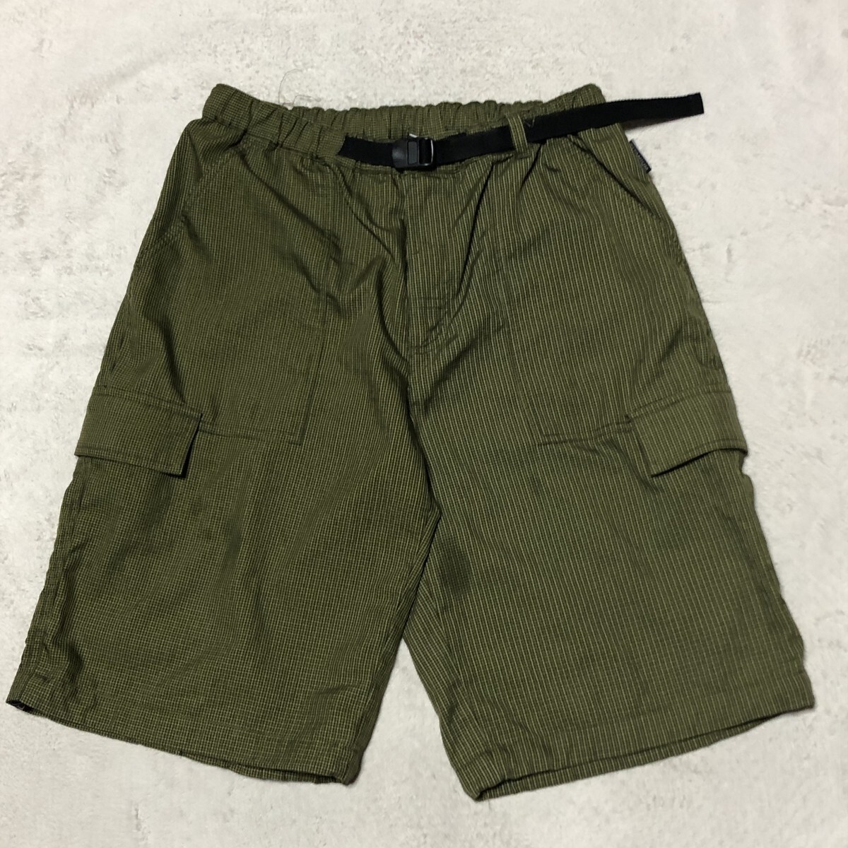 Columbia コロンビア TITANIUM クライミングハーフパンツ カーキ系 人気の大きいサイズ Lサイズ拍卖