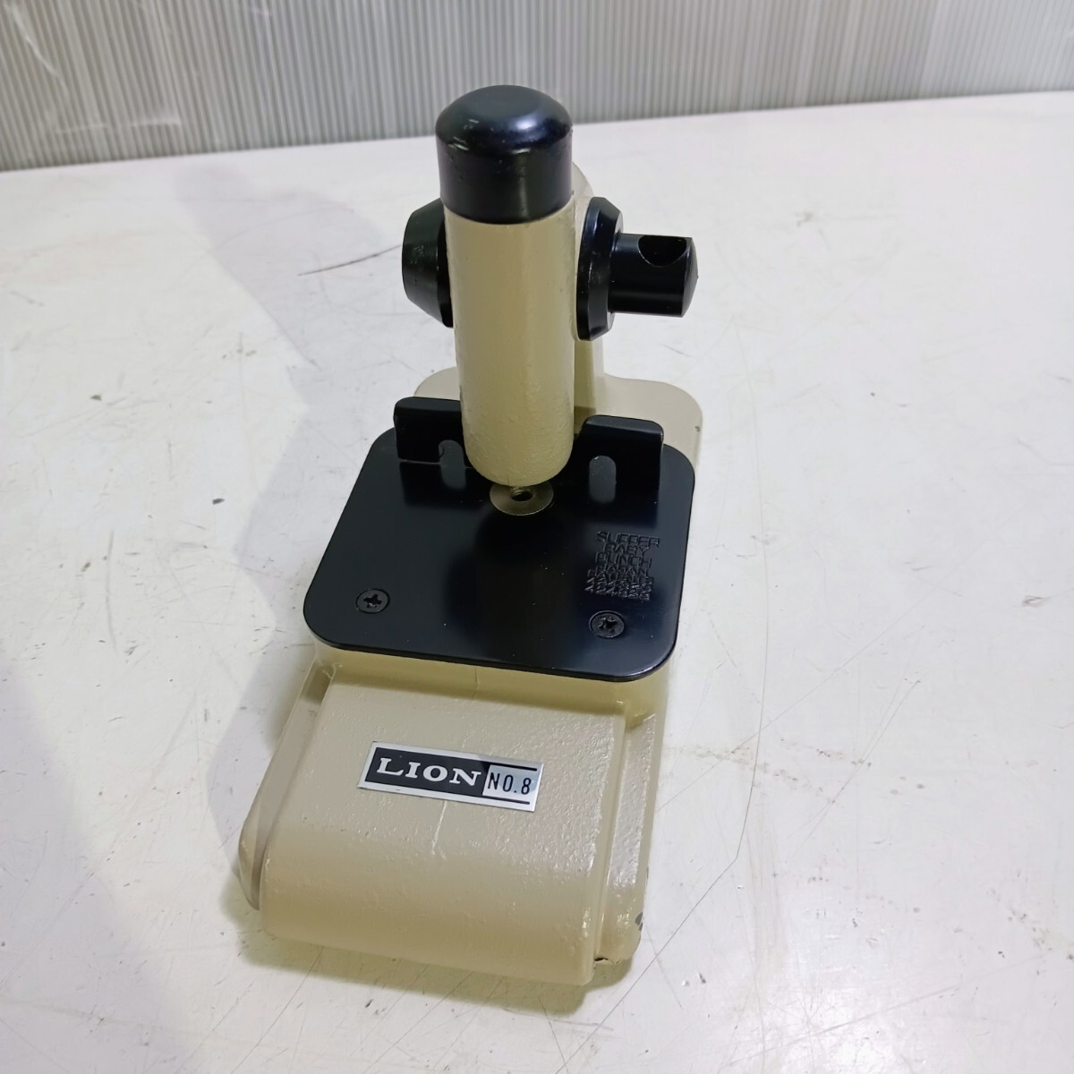 【1円スタート】LION NO.8 卓上ボール盤 スーパーパンチ ヴィンテージ E1603拍卖