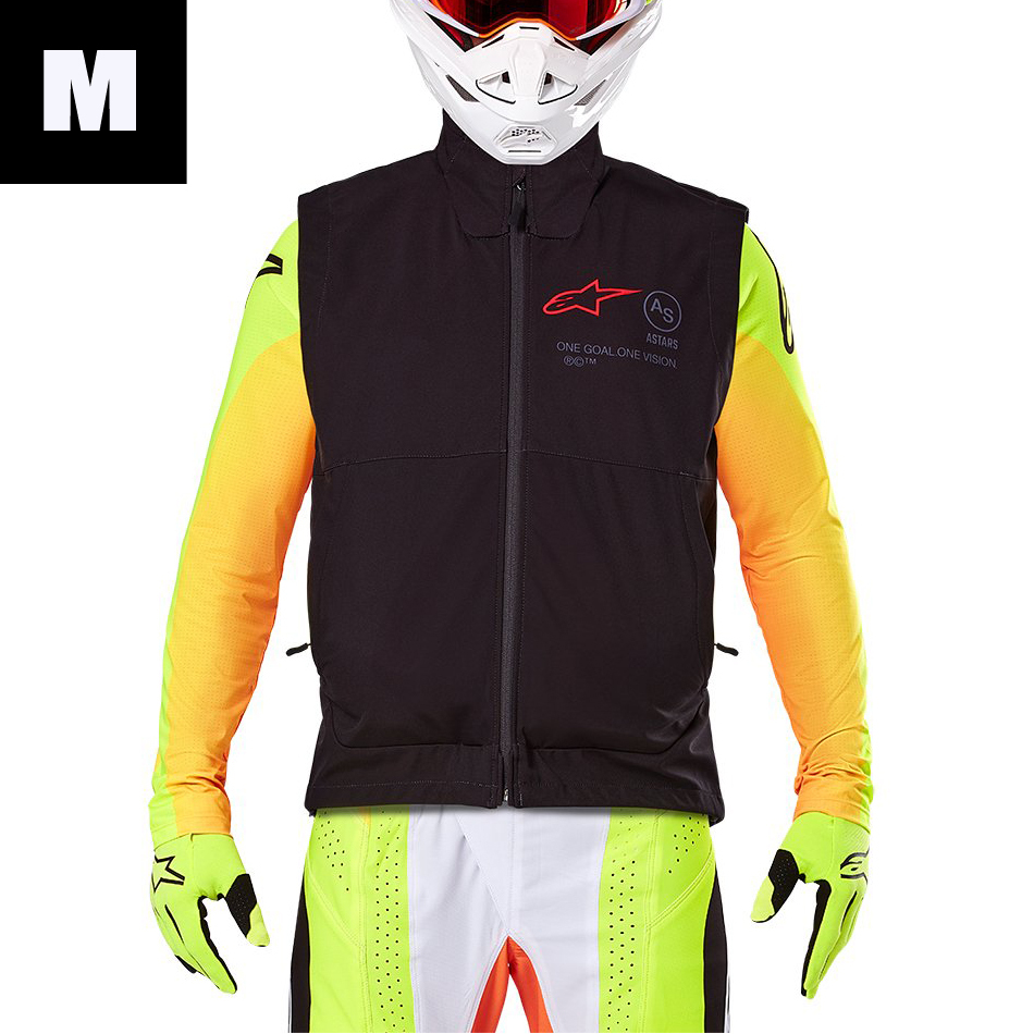 【26モデル】ALPINESTARS テックスターソフトシェルベスト ブラック/Mサイズ拍卖