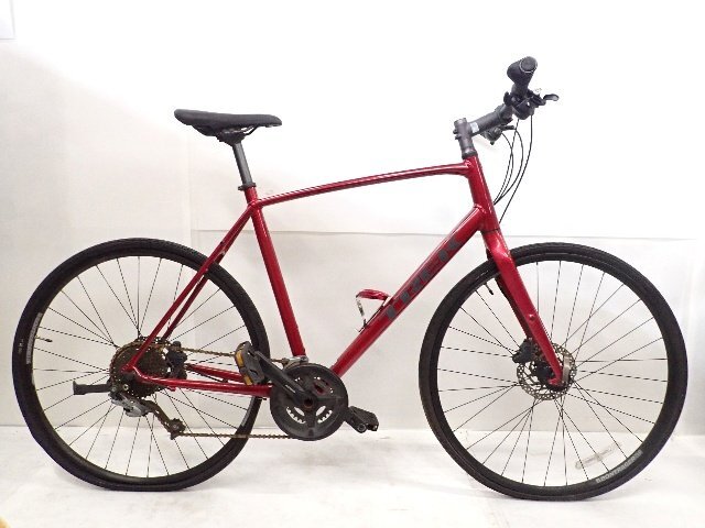 TREK トレック アルミフレーム クロスバイク FX3 DISC 2020 Rage Red Shimano製 2x9s 配送/来店引取可 £ 73FDB-1拍卖