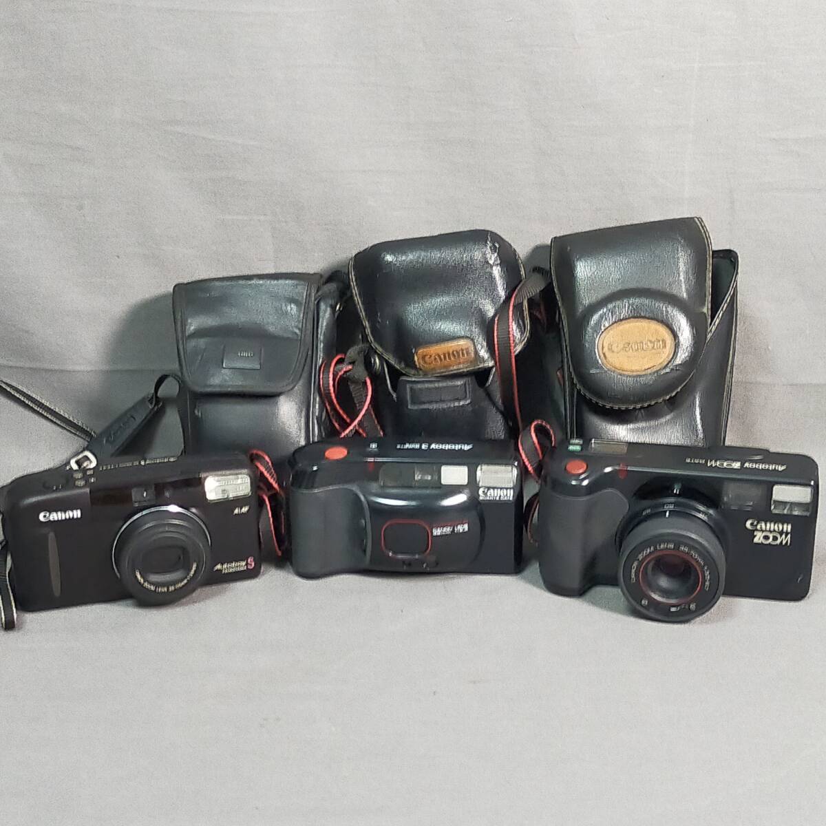 5711/11 GJ72191 Canon キャノン Autoboy ZOOM/Autoboy3/AutoboyS フイルムカメラ 3点セット UESD 現状品拍卖