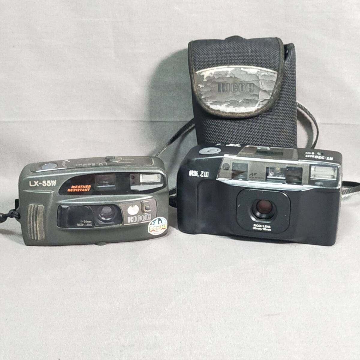 5711/11 GJ72195 RICHO リコー LX-55W DATE/RT-550 DATE フイルムカメラ 2点セット UESD 現状品拍卖