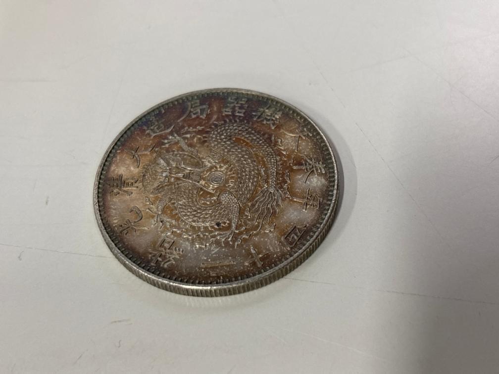 大二十四年 古銭 旧貨幣 彫刻 コイン 約39mm三十二 4A98TC拍卖