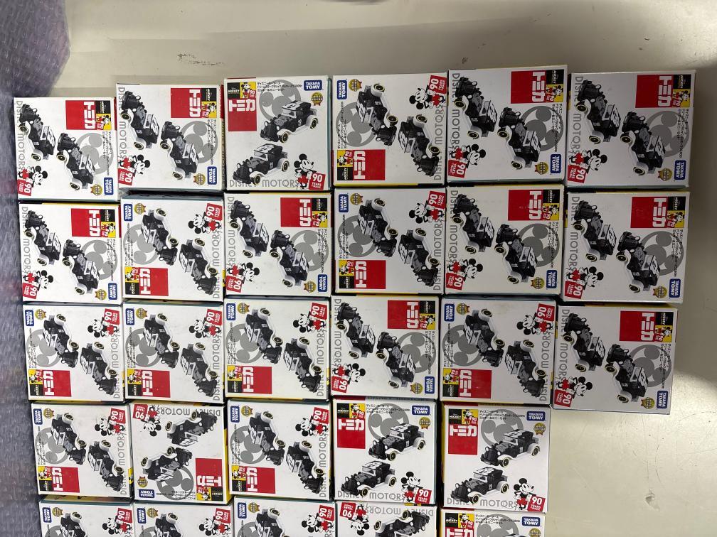 未使用品 まとめ売り ミッキー&ミニートミカ ディズニーモータース ドリームスター クラッシック 90th 特別仕様車 25HB0R拍卖