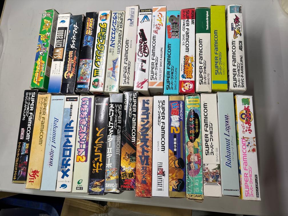 ジャンク ゲームソフト スーファミ まとめ売り 大量 未確認/ぷよぷよ/クレヨンしんちゃん/他 1Q4T0A拍卖