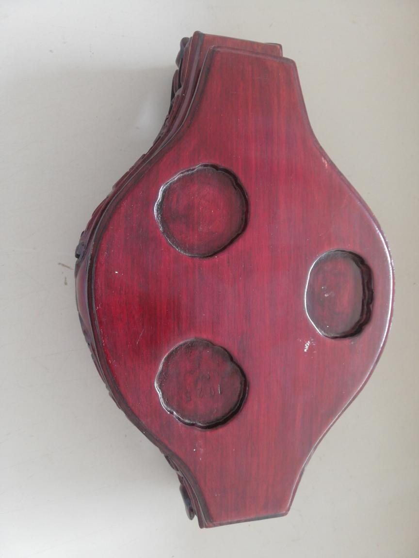 中国古玩 置物 唐木台 古美術品 39UXCU拍卖