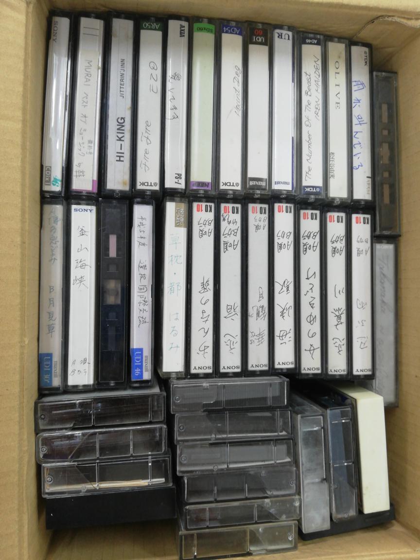 カセットテープ まとめ SNOYなど 録音済 使用済 中古 動作未確認 385H58拍卖