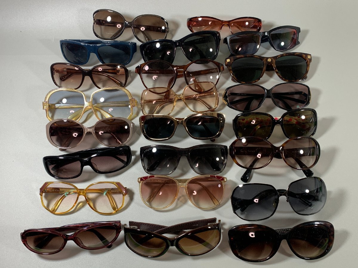 1000円~【R】●サングラス 眼鏡 色々 ディオール ポールスミス D&G CK グッチ 他 プラスチック 現状 23点 まとめ★okoy4233888-156/ok8009拍卖