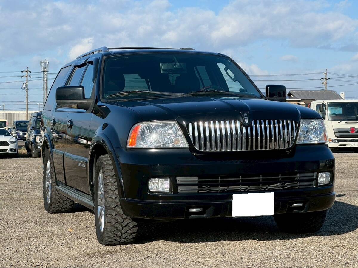 年末!!今月限りの大特価!!06y最終モデル!実走行 車検付!サンルーフ ブラックレザーインテリア キャプテンシート リンカーン ナビゲーター 拍卖