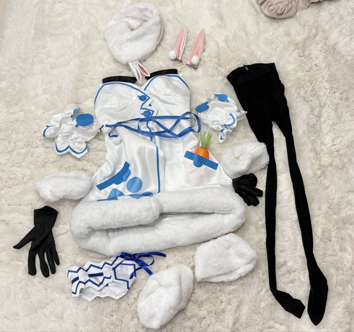 中古 ホロライブ 兎田ぺこら コスプレ 衣装 一式 コスプレ衣装拍卖