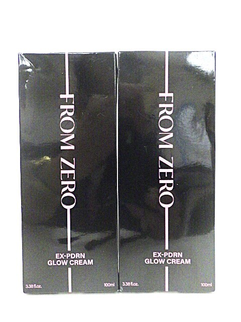 ★1円~ 新品 未開封★FROM ZERO フロムゼロ★EX-PDRN グロウクリーム★100ml×2点★美白・しわ改善二重機能性認証★スキンケア★拍卖