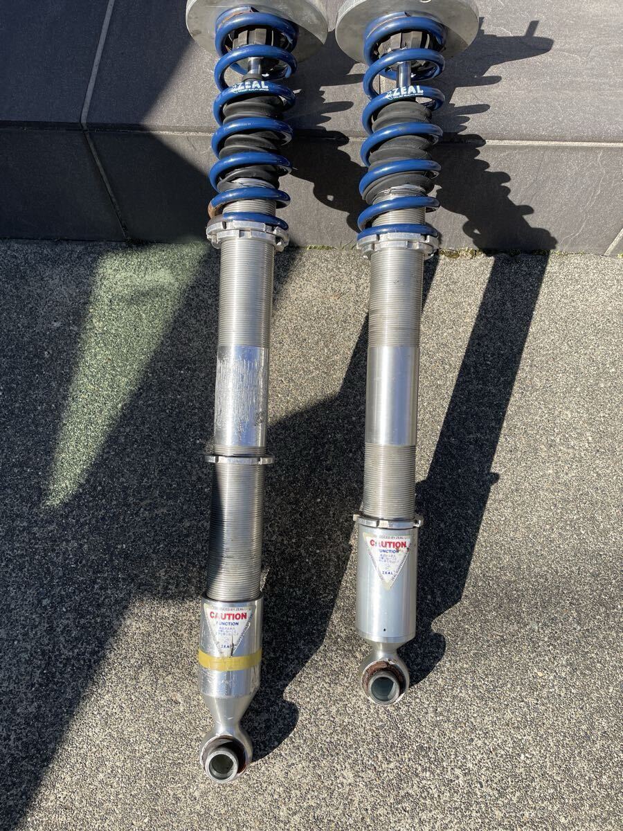 ZEAL FUNCTION basic リア 2本ジャンク ジール ファンクション エンドレス ENDLESS 部品取り シルビア 全長式 S15 S14 R33 R34 C34 C35拍卖