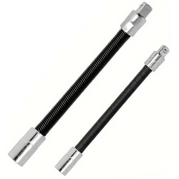 強力かつ頑丈なフレキシブルエクステンションバーシャフト 3/8および1/2の2本セット T278拍卖