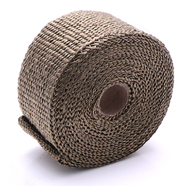 マフラーサーモバンテージ 耐熱・断熱テープ 50mmx5m チタンカラー YZM012-T拍卖