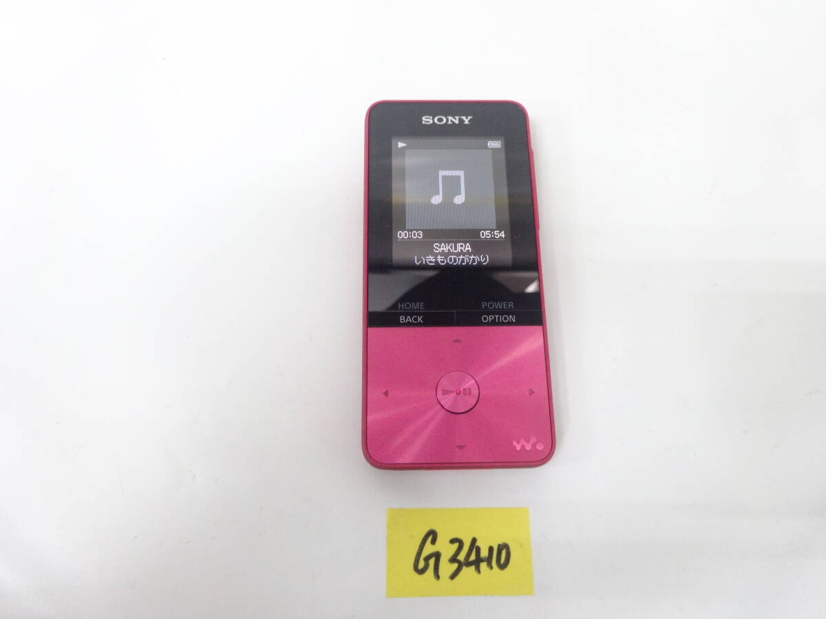 SONY NW-S315 walkman ソニー ポータブル デジタルオーディオプレーヤー G3410拍卖