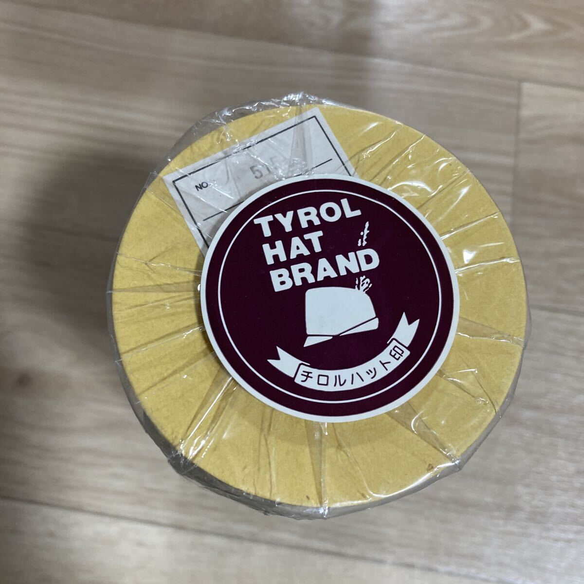 n6807 チロルハット印 TYROL HAT BRAND SAILOR LINE セーラーライン ブラック 幅5ミリ TETORON使用 ポリエステル100% 新品未開封 拍卖