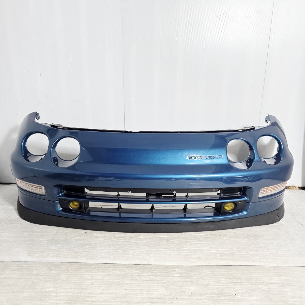 ホンダ インテグラ DC2 DB 丸目 フロントバンパー フロントリップスポイラー フォグランプ付 拍卖