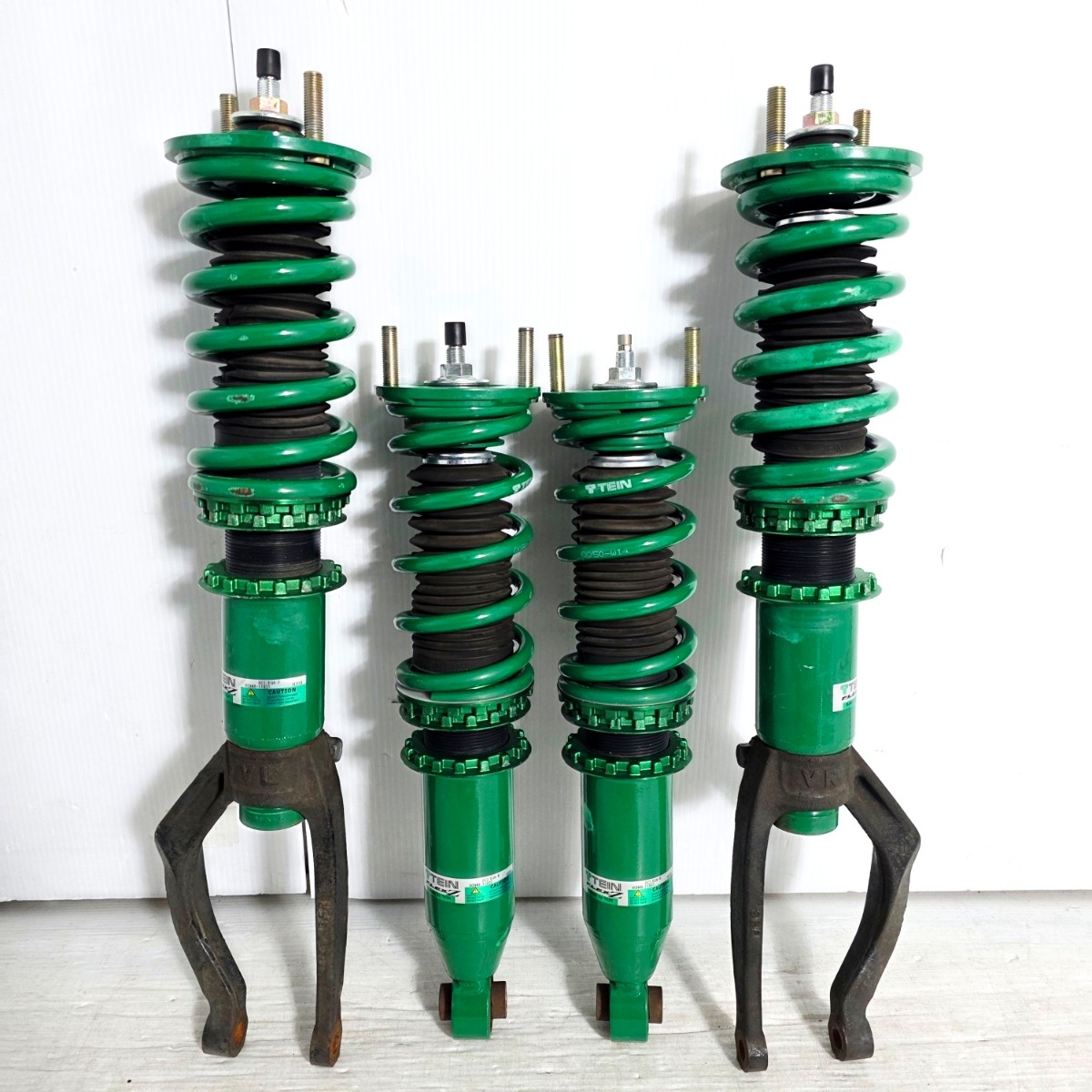 ホンダ インテグラ DC2 TypeR タイプR TEIN テイン FLEXZ 車高調 サスペンション四本セット オイル漏れなし 減衰調整可拍卖