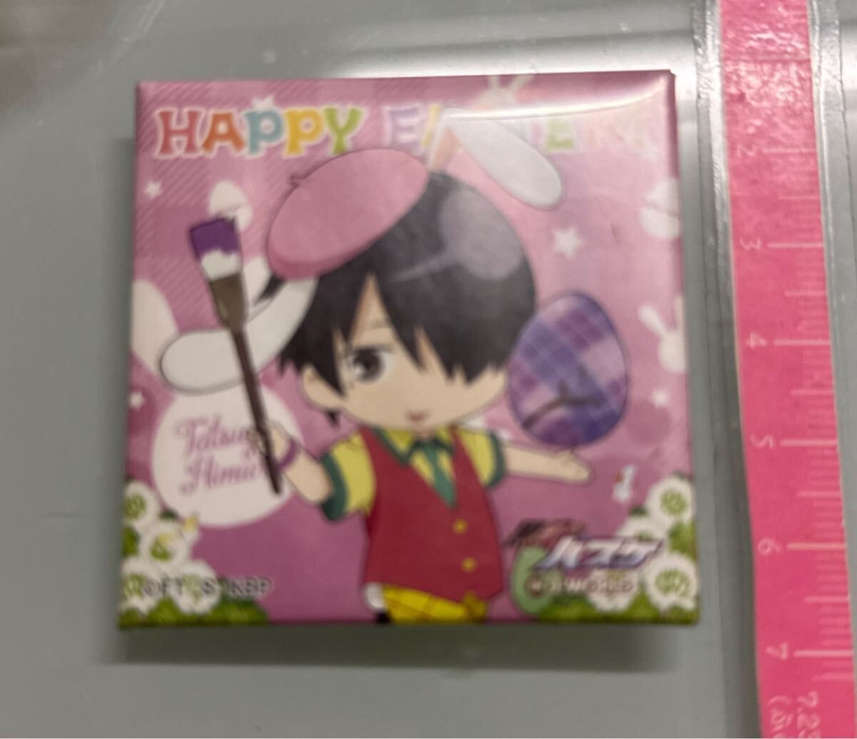 バッジ・ピンズ 氷室辰也 「黒子のバスケ 春フェス 黒子のイースター in J-WORLD TOKYO スクエア缶バッジ Ver.2」スレキズあり拍卖