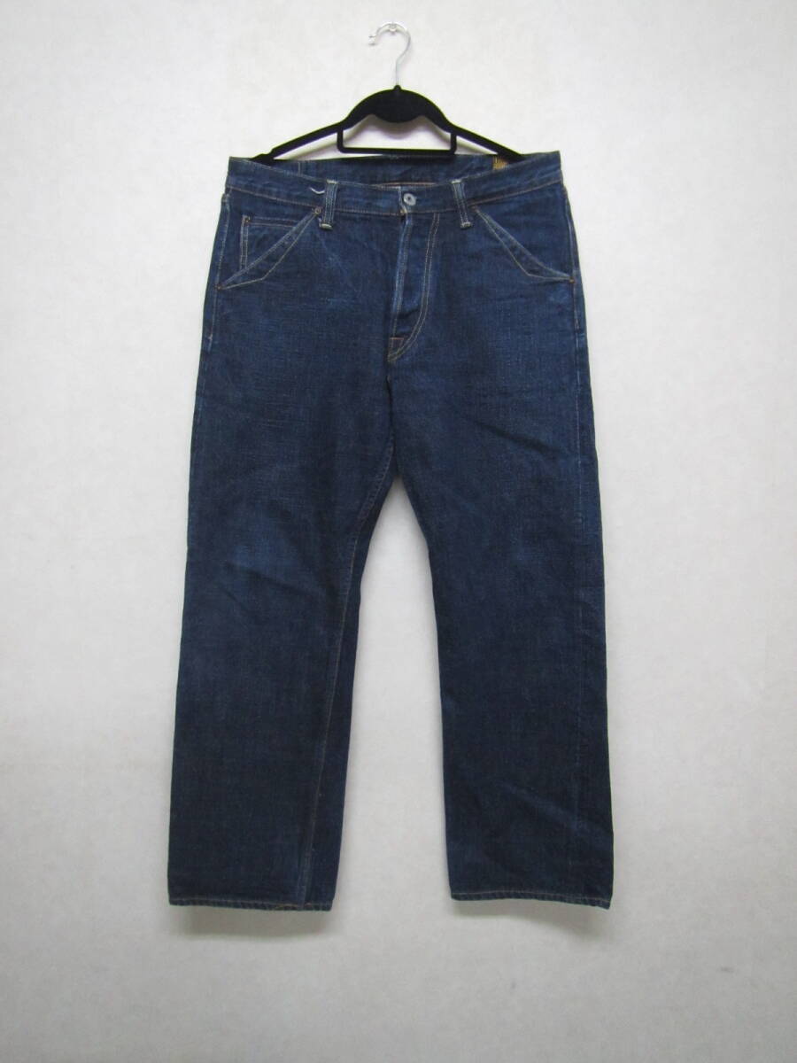TROPHY CLOTHING STANDARD DIRT DENIM トロフィークロージング 1605 スタンダートダートデニム W32 USED拍卖