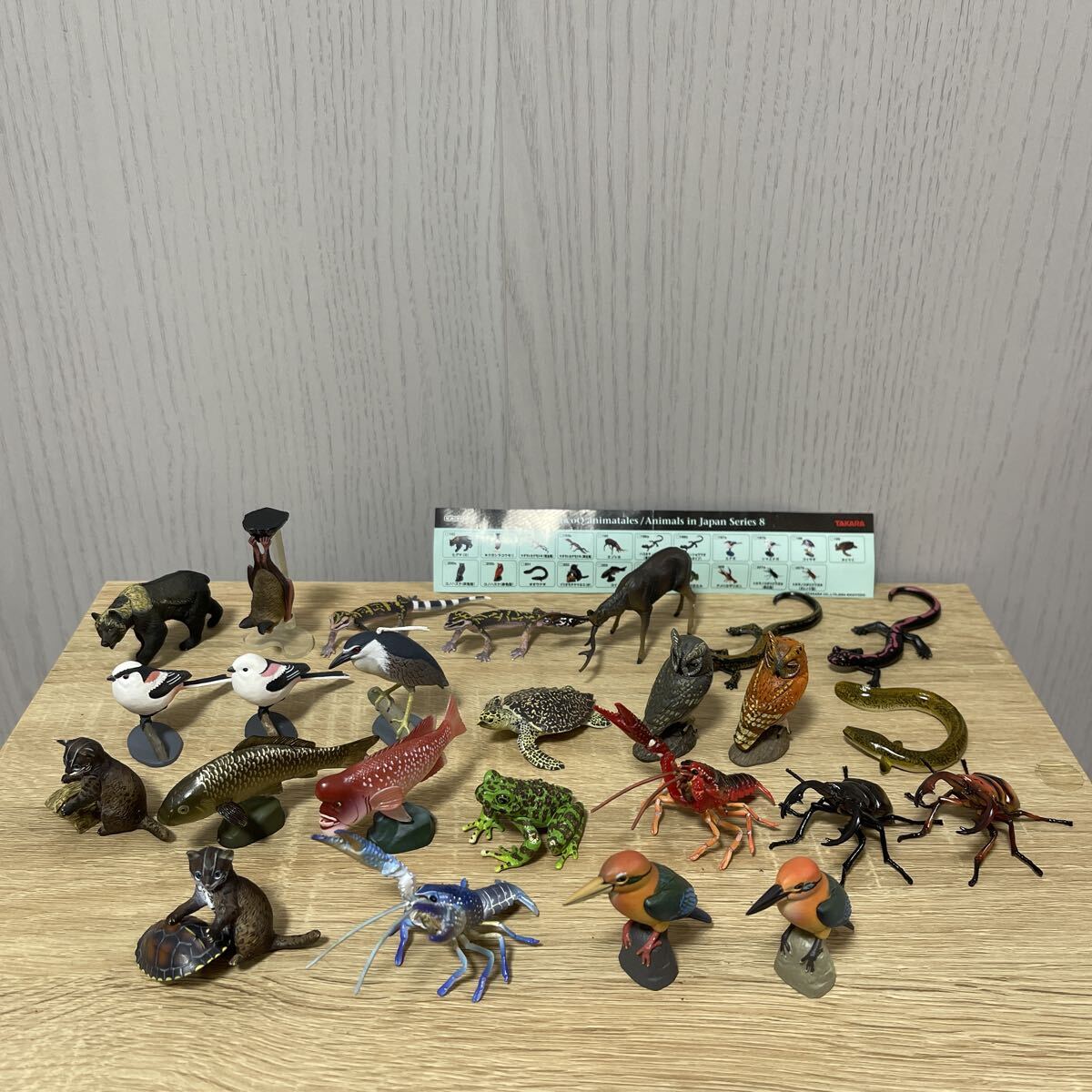 海洋堂 チョコQ 日本の動物コレクション 第8弾 全25種(ノーマル全21種+シークレット全4種)拍卖